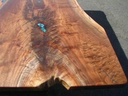 Custom Made Large And Amazing Live-Edge Walnut Dining Table