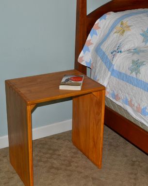Custom Made Overbed Side Table Easy To Use
