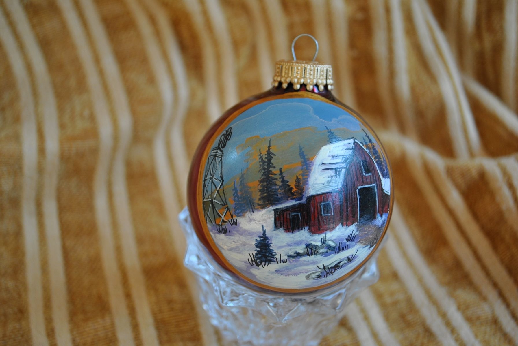 Custom Hand Painted Ornaments by Annetastic Designs | CustomMade.com