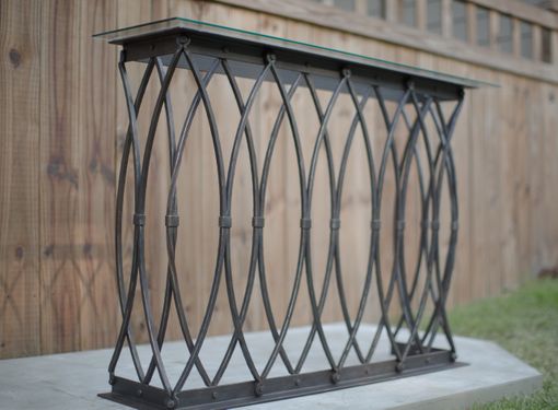 Custom Made Gothic Arch Console Table