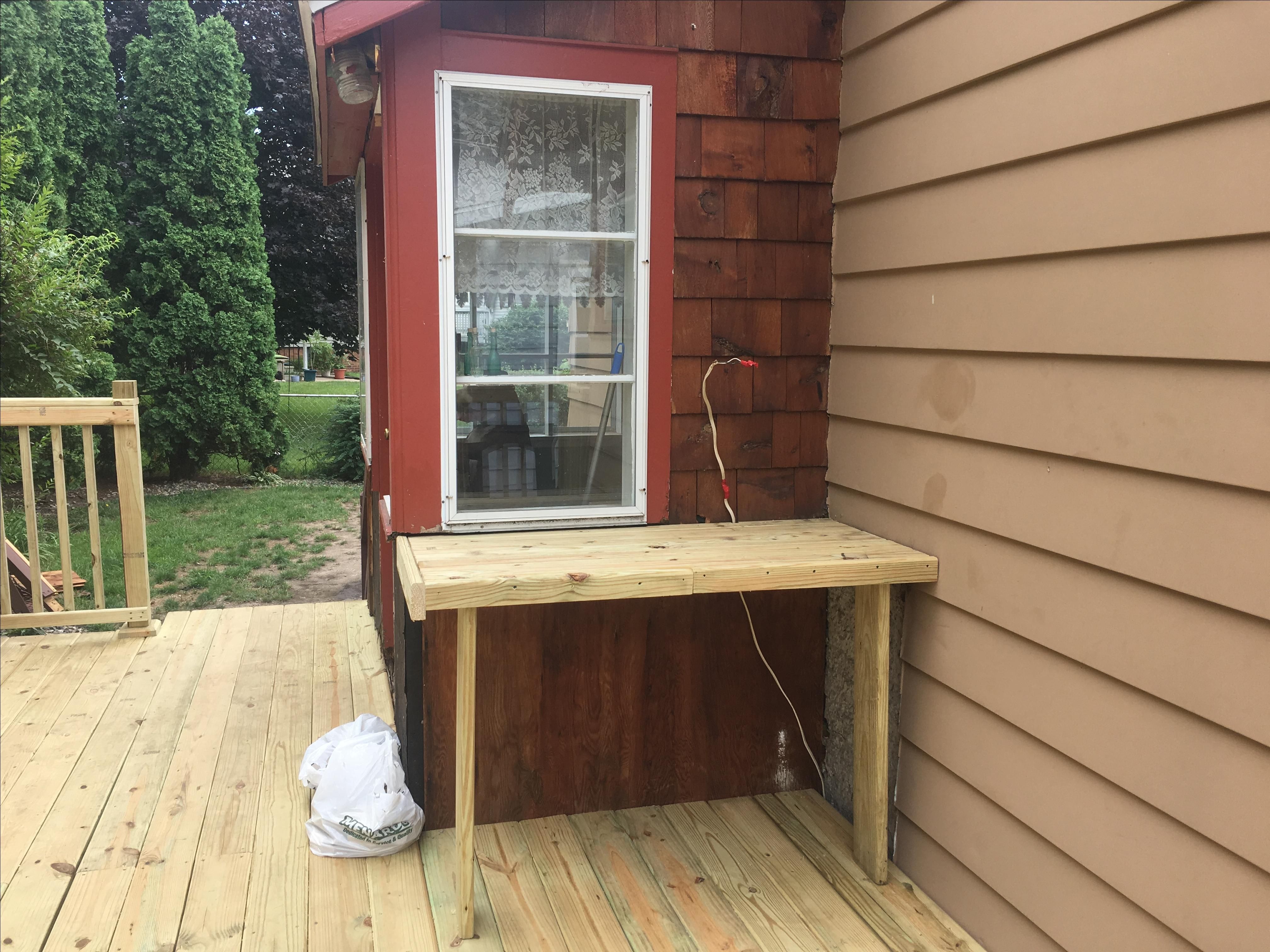 Custom Extension Of Existing Deck by The Plane Edge, LLC