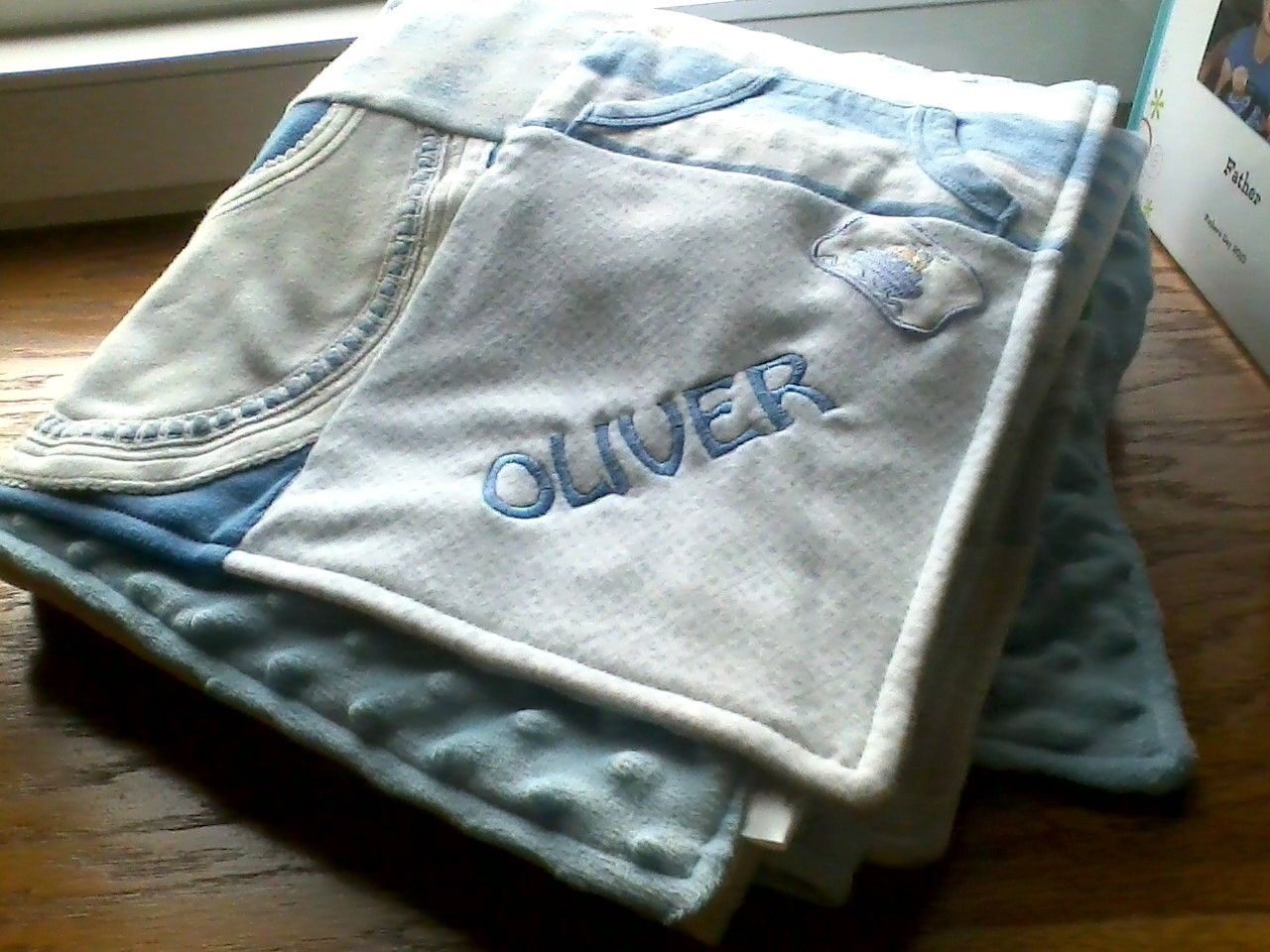 Custom Baby Clothes Memory Quilt by Maiden Jane