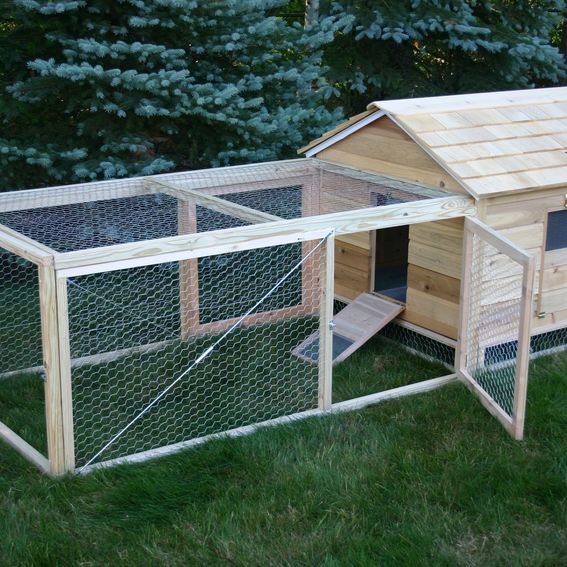 Hand Crafted Cedar Duck Hutch / Chicken Coop by Lyons Woodworking, LLC ...