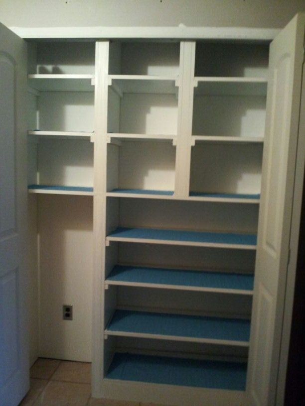 Custom Storage Nook For Shallow Closet by Your Design Wood Working