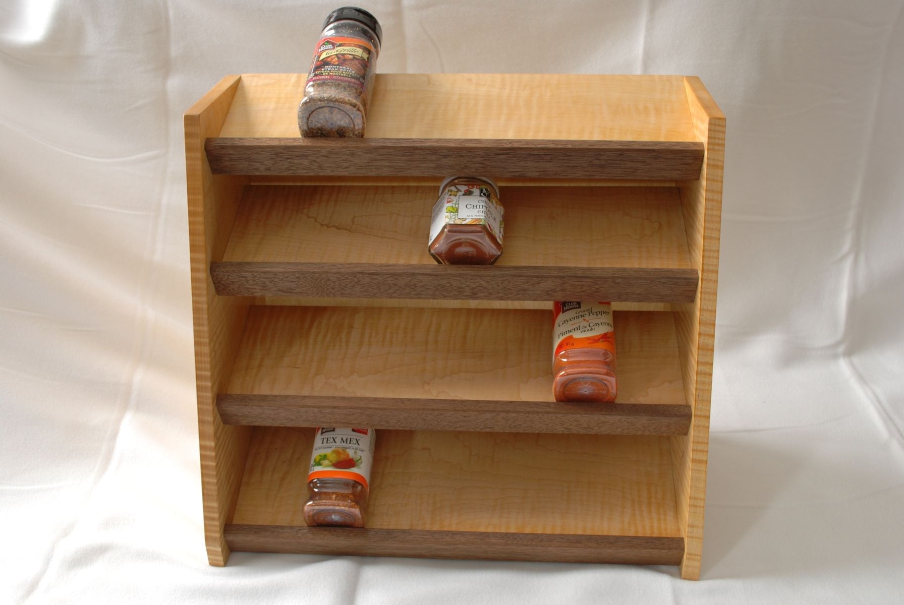 Hand Crafted Spice Rack by Clark Wood Creations