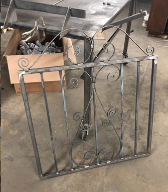 Custom Made Simple Steel Entrance Gate