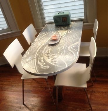 Custom Made Artistic Custom Abstract Table