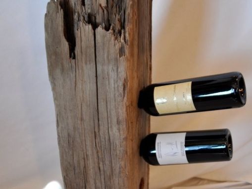 Custom Made Driftwood Wine Rack