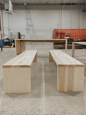 Custom Made 'Calypso' Waterfall Custom Dining Table