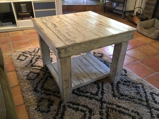 Custom Made Reclaimed Farmhouse Rustic Side Table