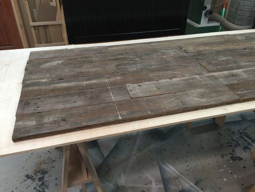 Custom Made Reclaimed Barnwood Table