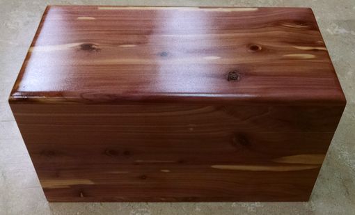 Custom Made Aromatic Cedar Trinket/Jewelry Box
