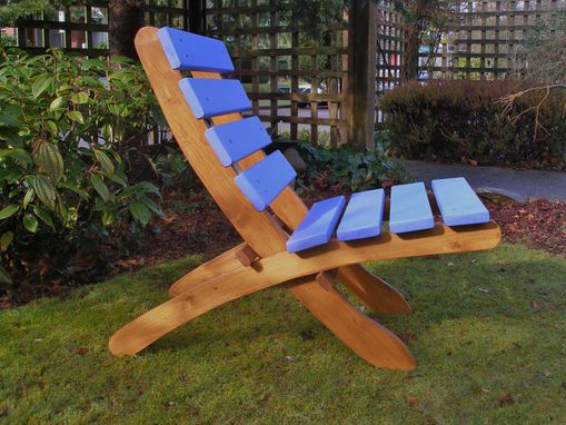 Custom Made Two-Color Classic Cedar Chairs For Outdoor Beauty And Comfort