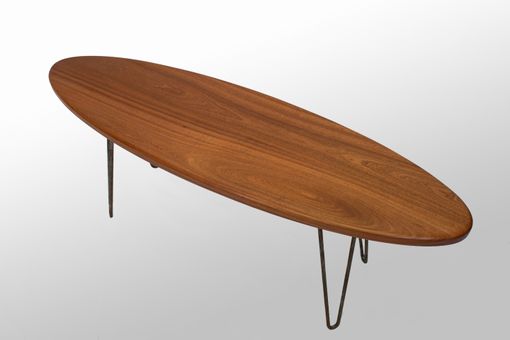 Custom Made The Longboard Coffee Table: Walnut, Reclaimed Pine, Sapele & Cherry