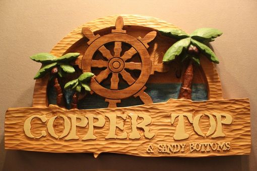 Custom Made Custom Wood Signs | Pirate Signs | Island Signs | Tropical Signs | Beach Signs