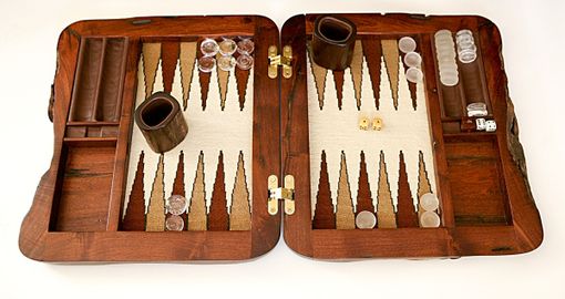 Custom Made Keawe Backgammon Set
