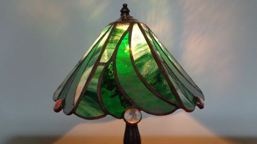 Custom Made Stained Glass Accent Lamp (Sm)