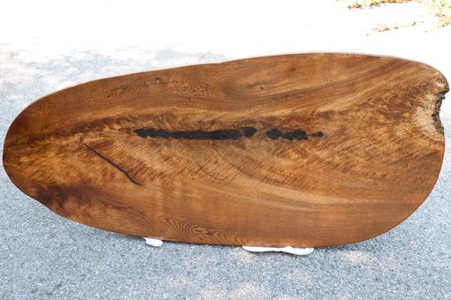 Custom Made Oak Feather Figure Coffee Table