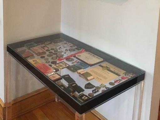Custom Made Acrylic Display Table - Great Way To Display Collections, Pictures Or Nearly Anything