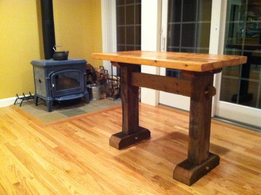 Custom Made Recoverd Barn Wood Dining Table