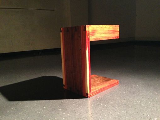 Custom Made Floating Dovetail Table