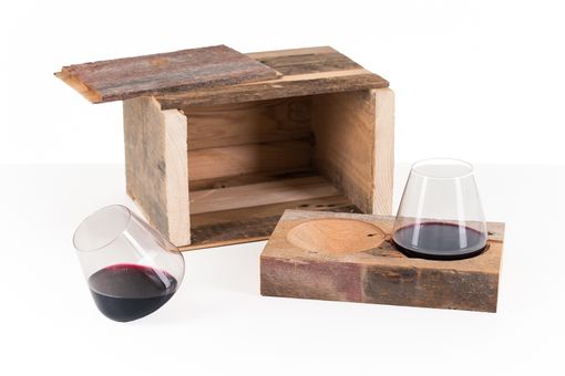 Custom Made Swoon Revolving Wine Glass Pair