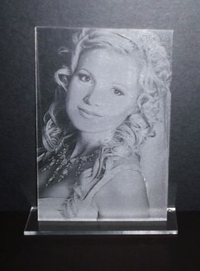 Custom Made Photo Engraving On Acrylic