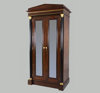 Custom Made Mahogany Armoire