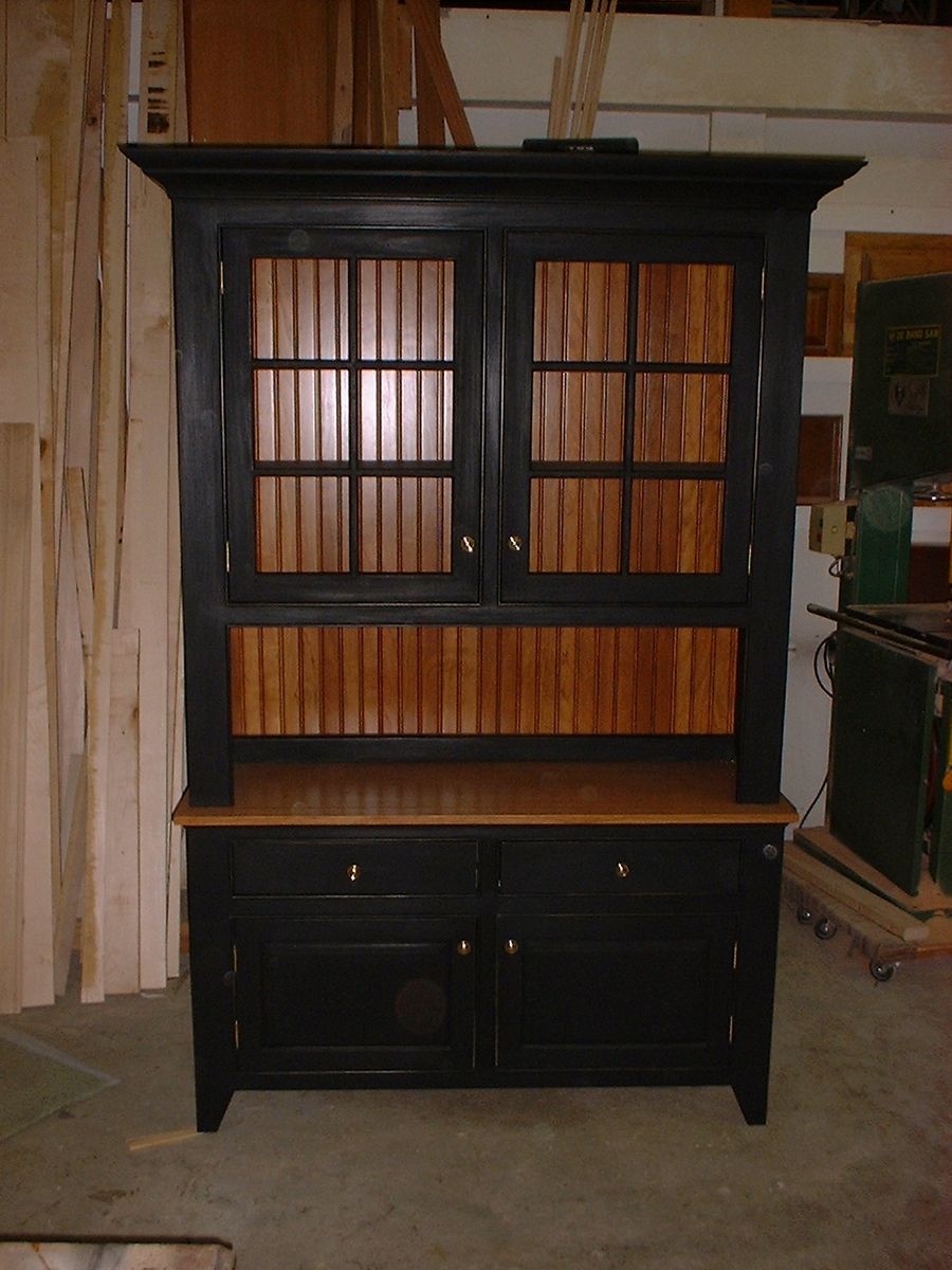 Hand Crafted Shaker Hutch by Custom Woodworking &amp; Design ...