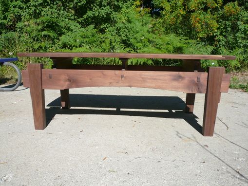 Custom Made Black Walnut Coffee Table