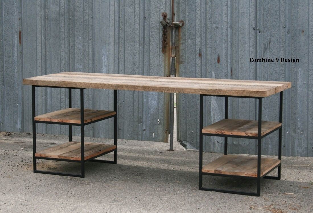 Reclaimed Wood Desks Barnwood Desks Custommade Com