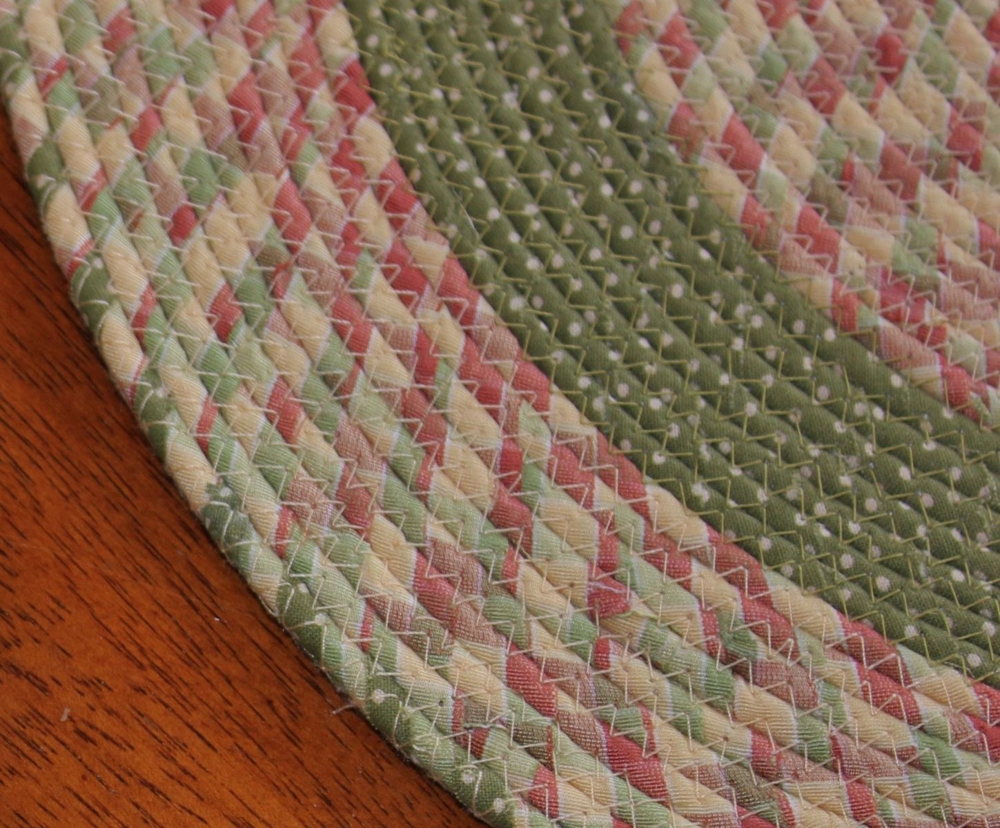 Custom Fabric Placemat Set Hand Wrapped Clothesline Placemats