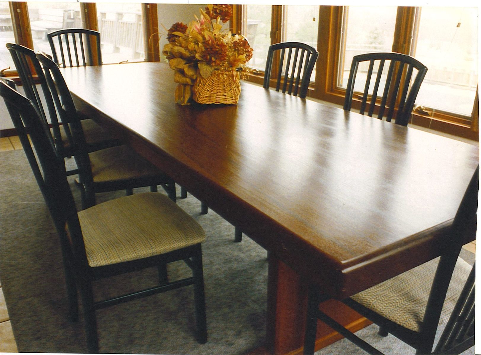 Hand Made Dining Room Table by Cabinetmaker Birdie Miller ...