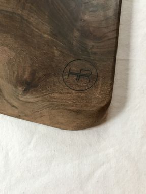 Custom Made Live Edge Walnut Cutting Board / Serving Board