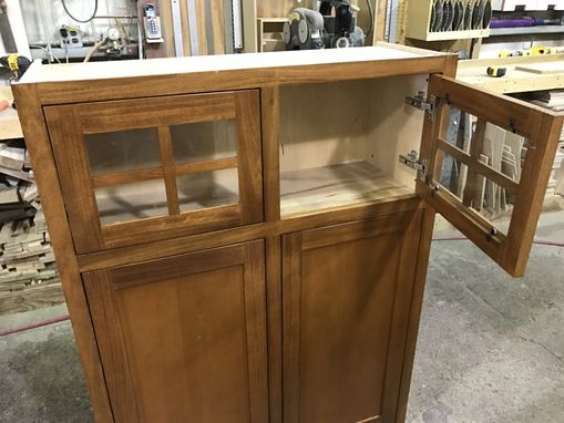 Custom Made Craftsman Storage Cabinet
