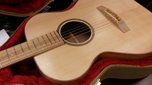 Custom Made Custom Acoustic Guitar With American Woods
