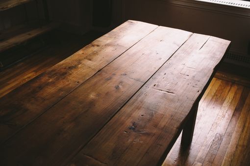 Custom Made Reclaimed Farmhouse Table + Bench