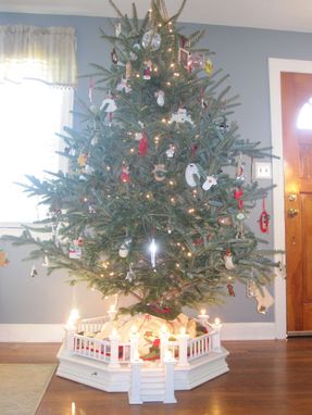 Handmade Christmas Tree Stand by Papa's Workshop | CustomMade.com