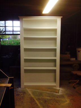 Custom Made Painted Bookcase