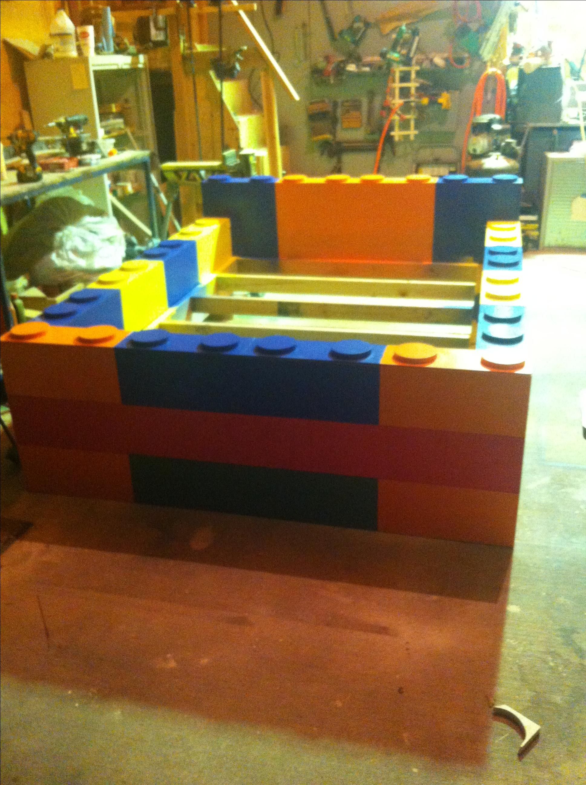 Buy Hand Made Lego Bed For Kids, Childs Lego Bed, made to order from