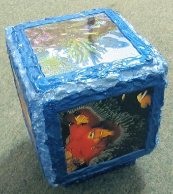 Custom Made Photo Cube