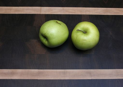 Custom Made Butcher Block | Walnut & Curly Maple