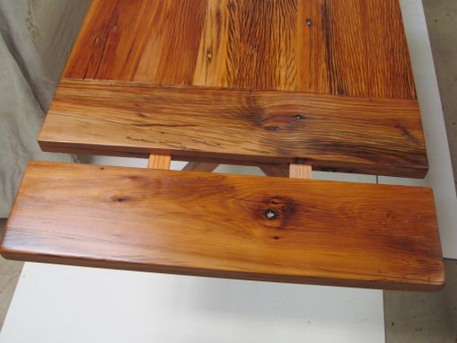 Custom Made Cherry Trestle Dining Table