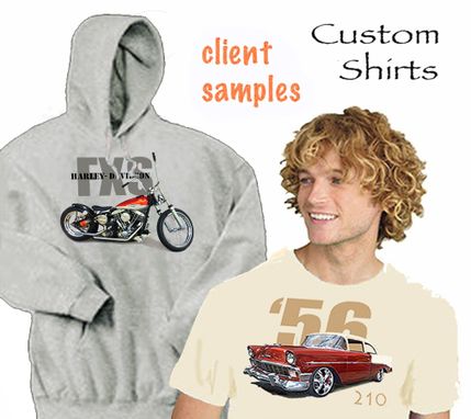 Custom Made Custom Designed T-Shirt, Sweat Or Hoodie