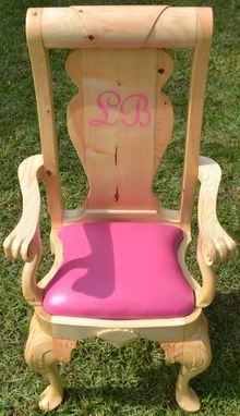 Custom Made Heirloom Princess Chair For My Princess