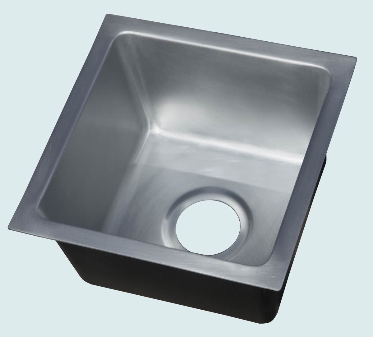 Custom Zinc Sink With Smooth Body by Handcrafted Metal | CustomMade.com