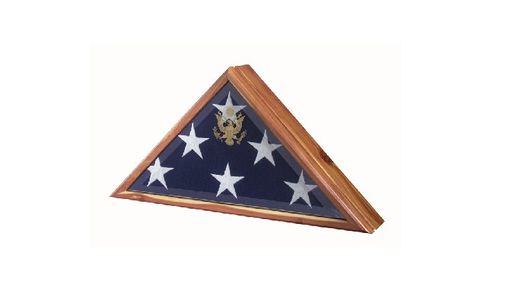 Custom Made Flag Box, Flag Display Cases