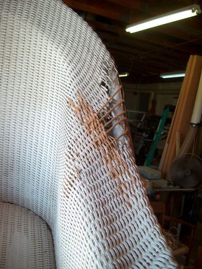 Custom Made Lloyd Loom Chair Restoration