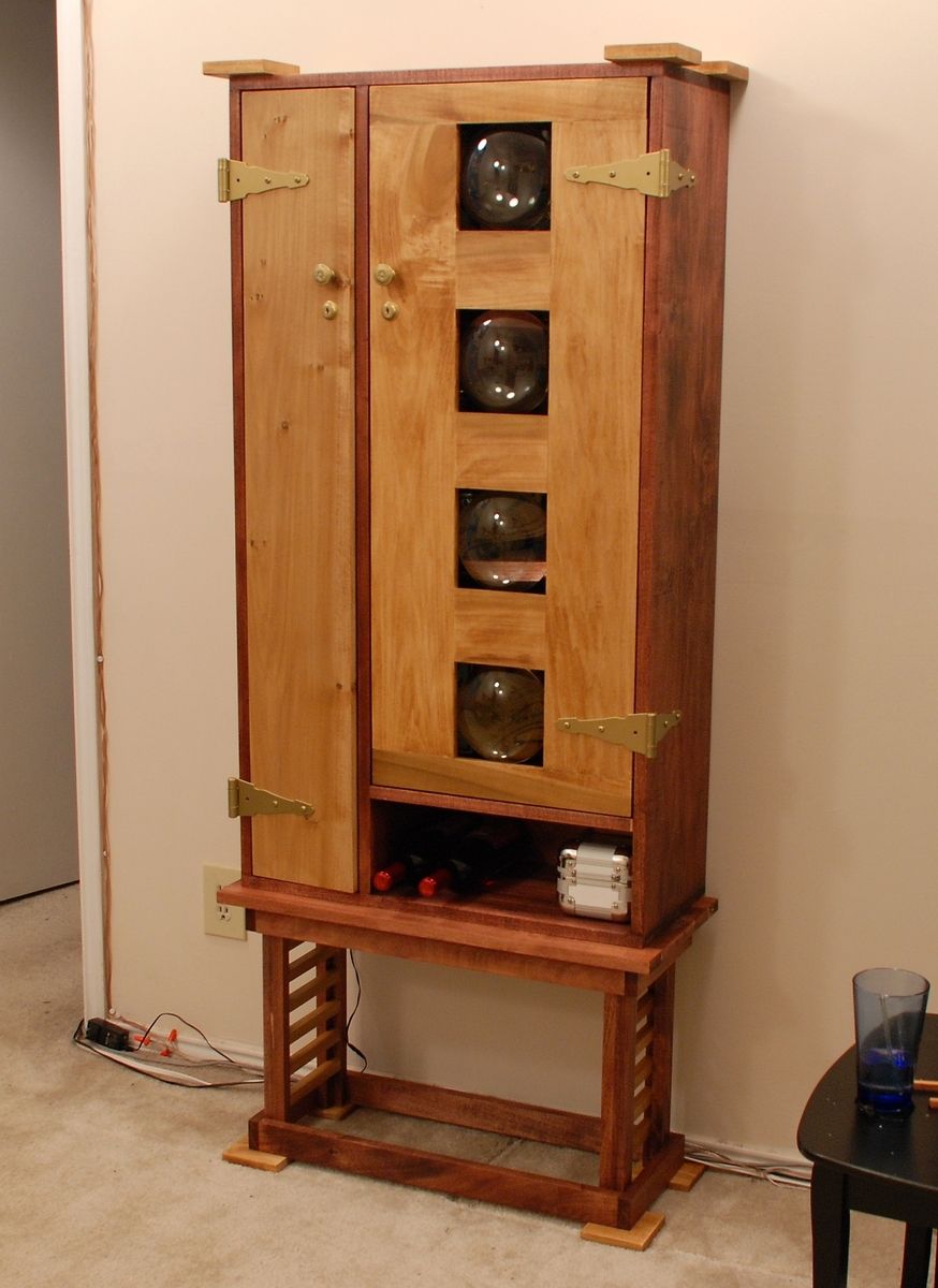 Custom Made Liquor Cabinet By
