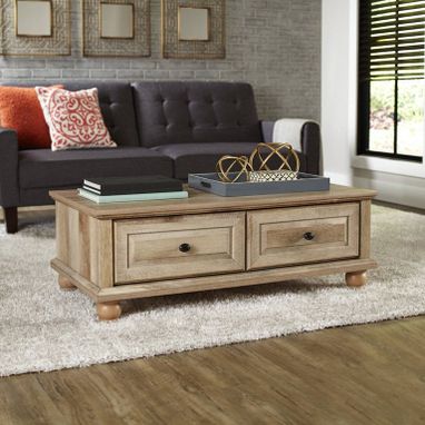 Custom Made Better Homes & Gardens Crossmill Coffee Table, Weathered Finish You Sent